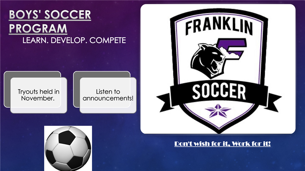 Boys Soccer 